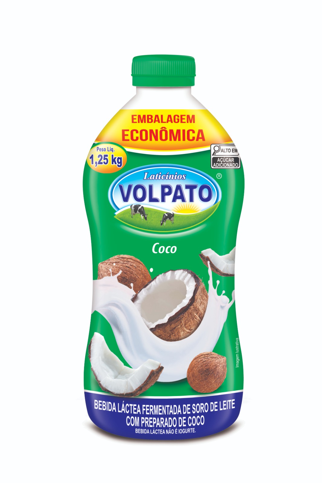 Bebida Láctea Garrafa Sabor Coco 1,25Kg